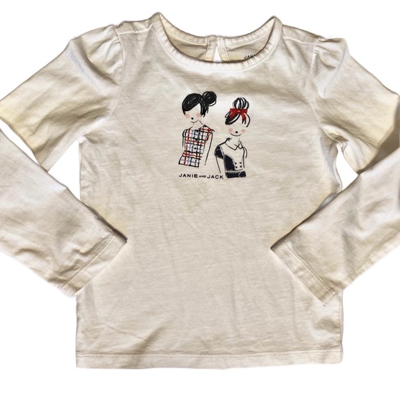 NWOT Janie and Jack long Sleeve Shirt Size 3T - Picture 1 of 5